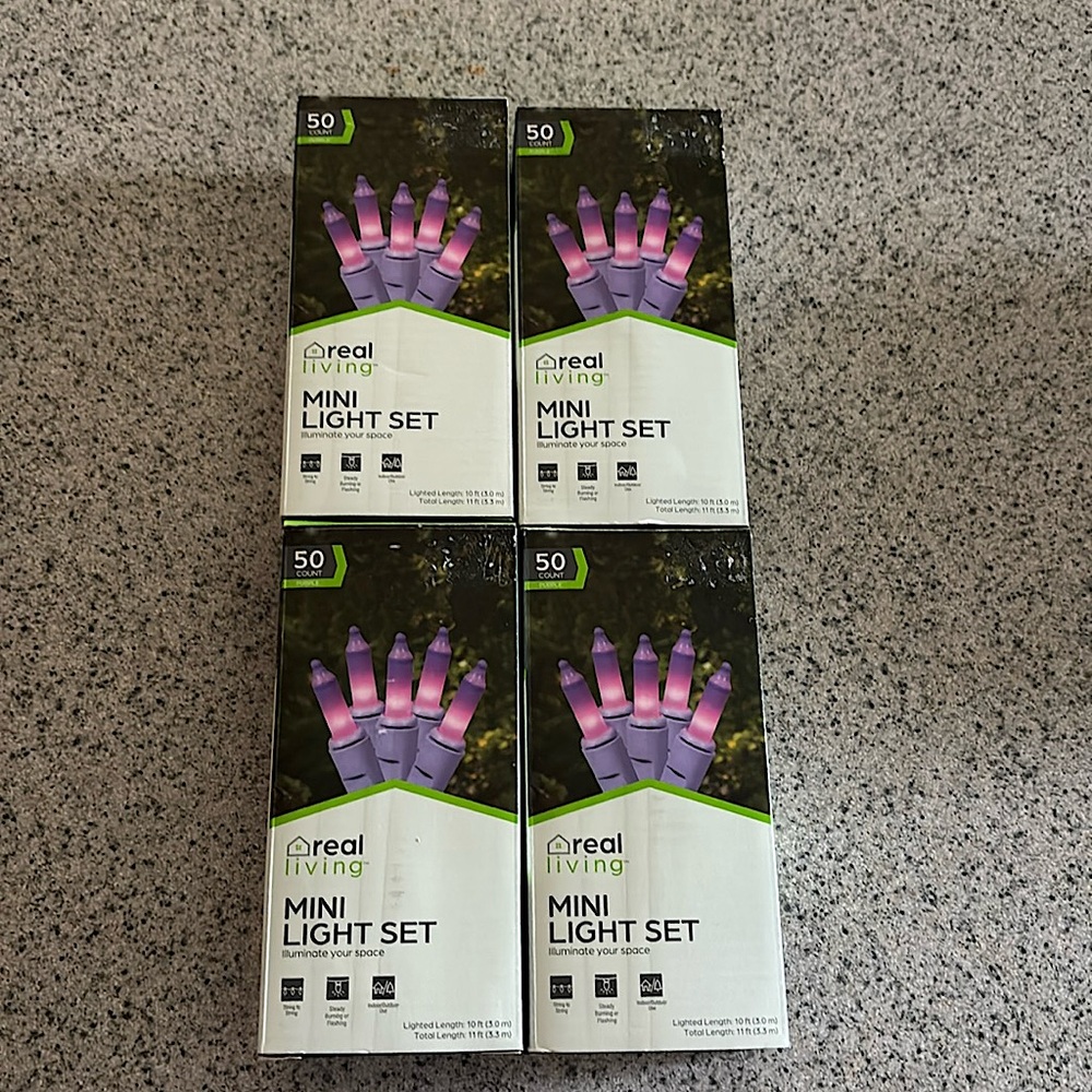 Purple Mini Light Sets